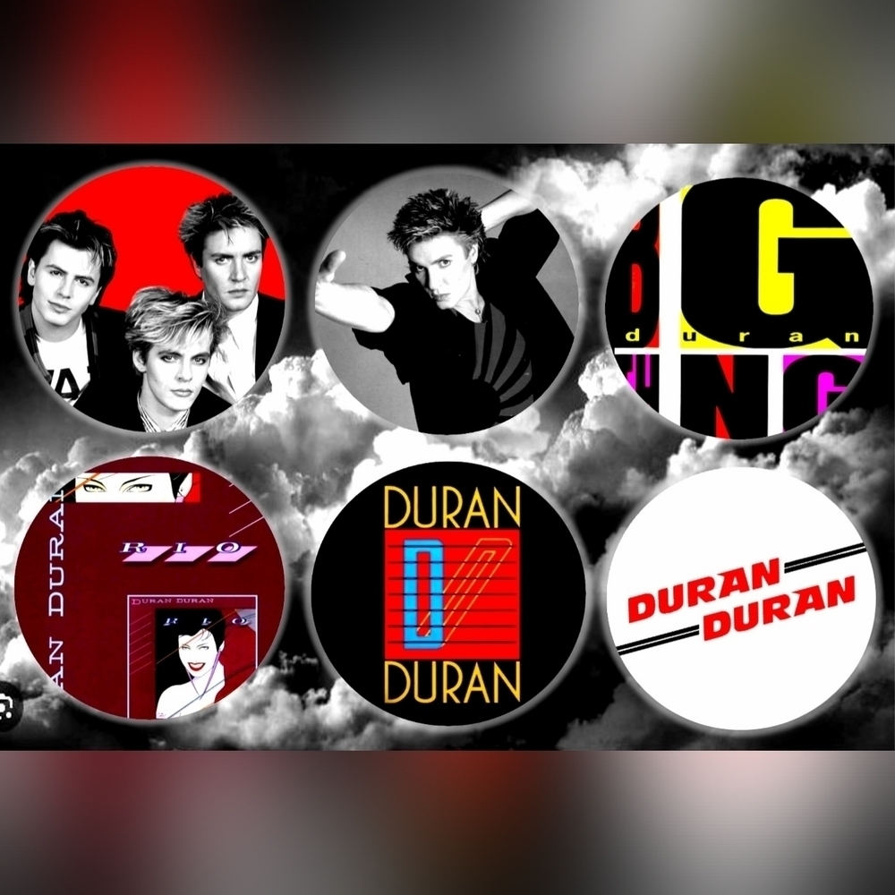 Duran Duran Magnet Set 80's